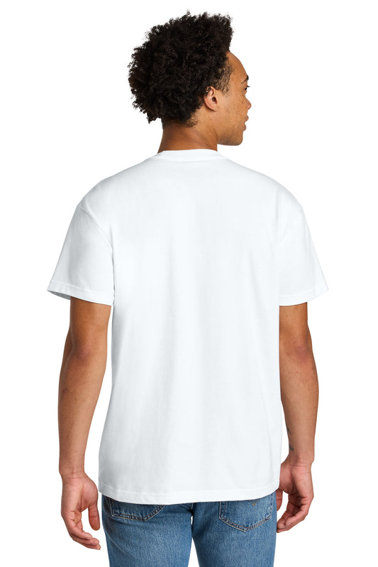 Next Level Apparel Heavyweight Tee - White - back