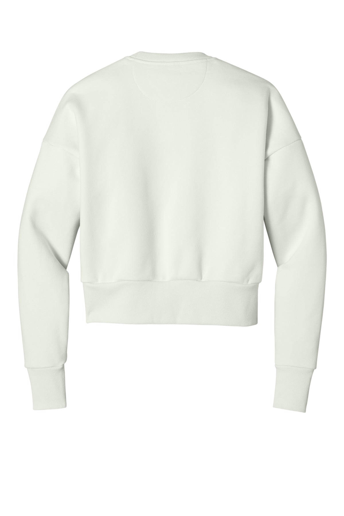 Next Level Apparel Women's Heavyweight Sweatshirt - Bone - flat back