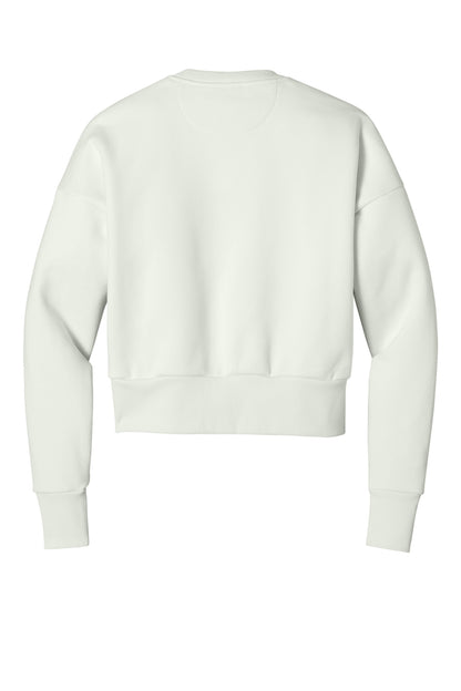 Next Level Apparel Women's Heavyweight Sweatshirt - Bone - flat back