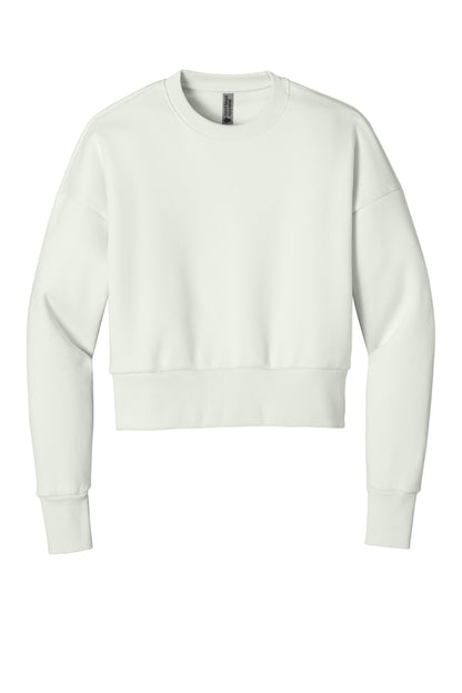 Next Level Apparel Women's Heavyweight Sweatshirt - Bone - flat front