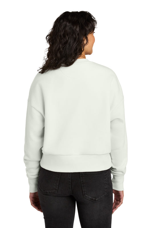 Next Level Apparel Women's Heavyweight Sweatshirt - Bone - back