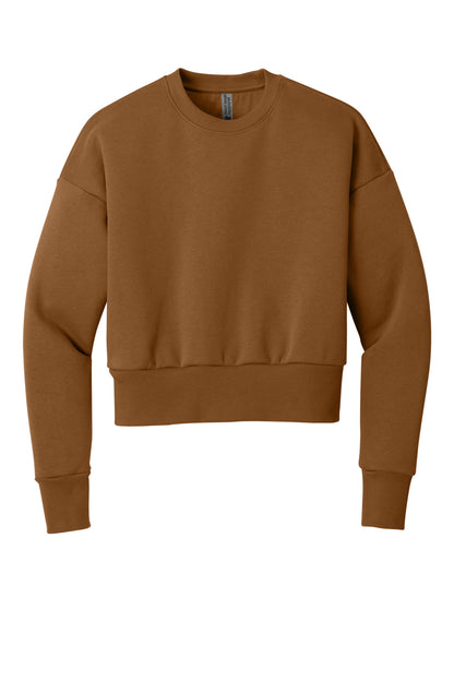 Next Level Apparel Women's Heavyweight Sweatshirt - Clay - flat front