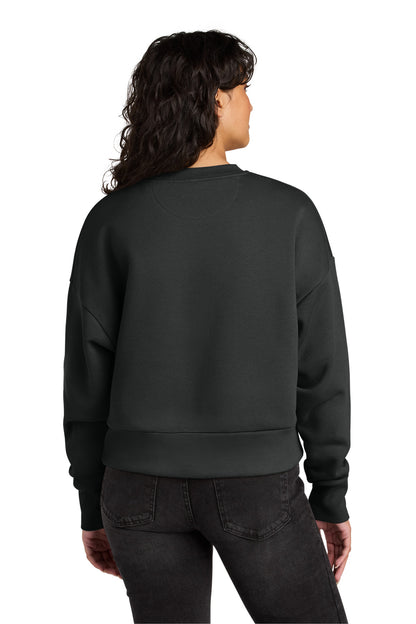 Next Level Apparel Women's Heavyweight Sweatshirt - Graphite Black - back