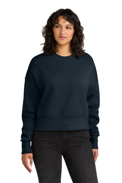 Next Level Apparel Women's Heavyweight Sweatshirt - Midnight Navy - front