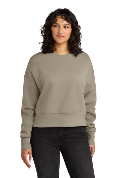 Next Level Apparel Women's Heavyweight Sweatshirt - Tan - front