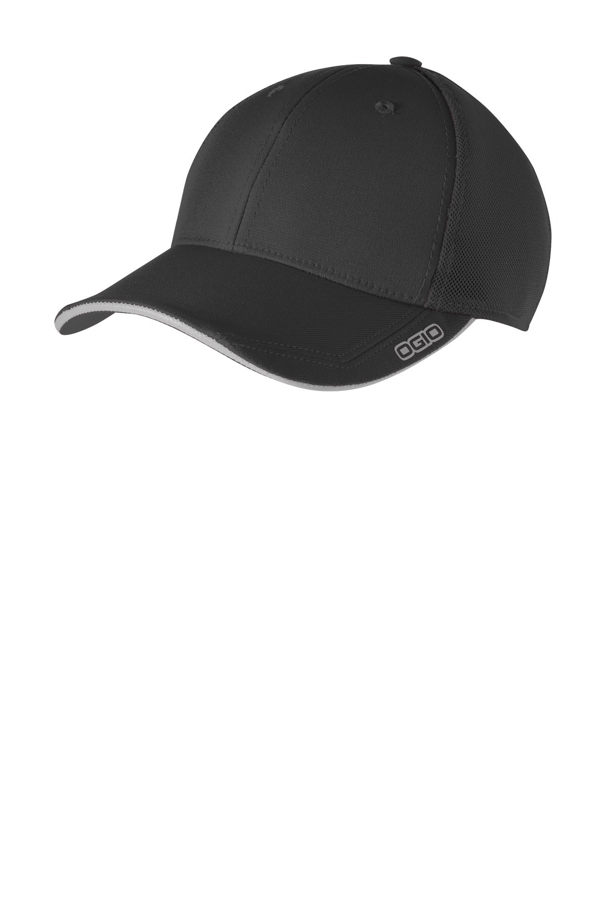 OGIO Circuit Cap - Blacktop - front