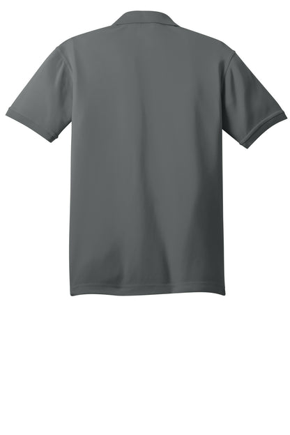 OGIO Caliber2.0 Polo - Rogue Grey - flat back