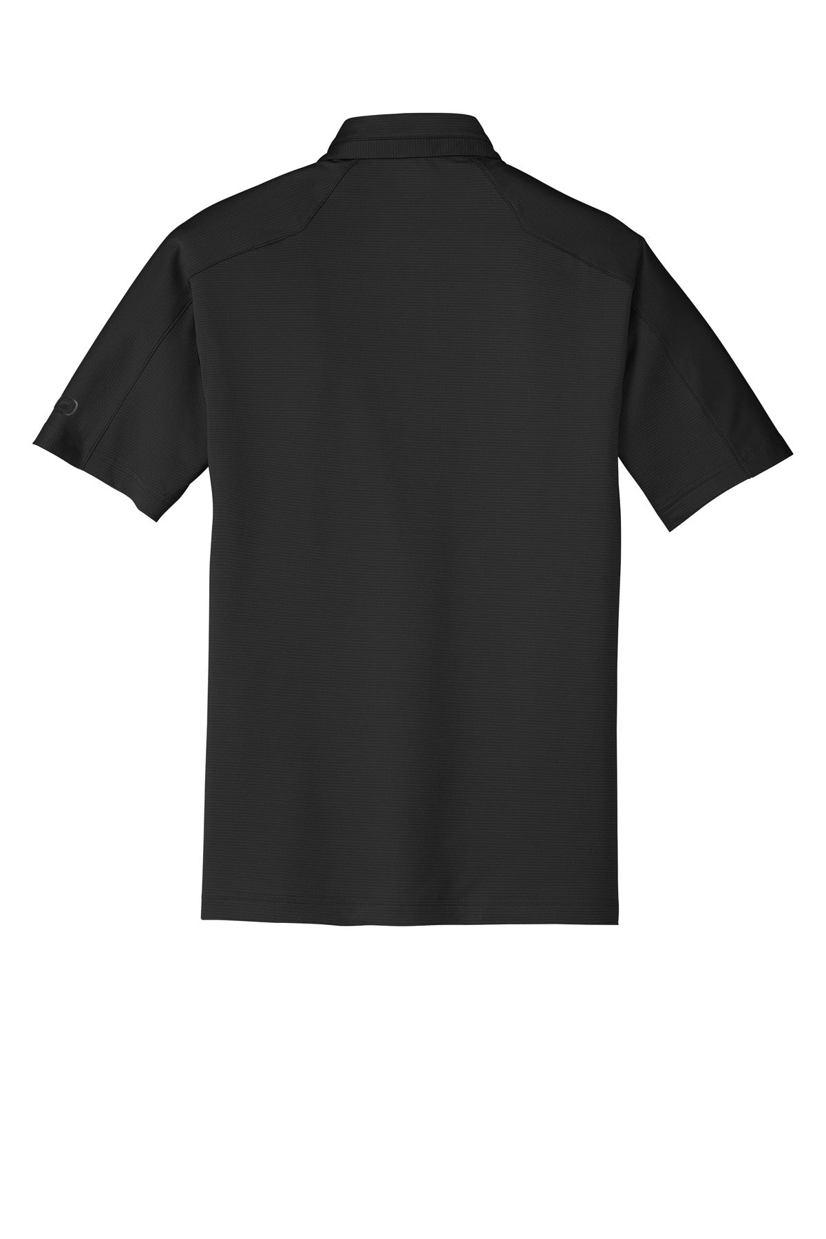 OGIO Linear Polo - Blacktop - flat back