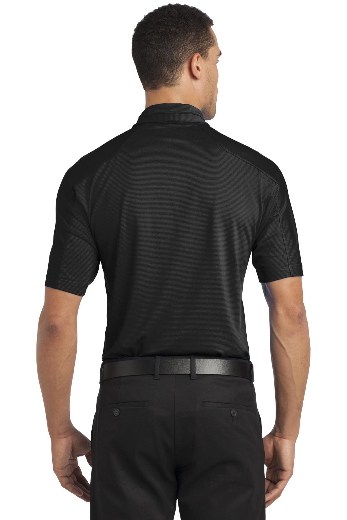 OGIO Linear Polo - Blacktop - back