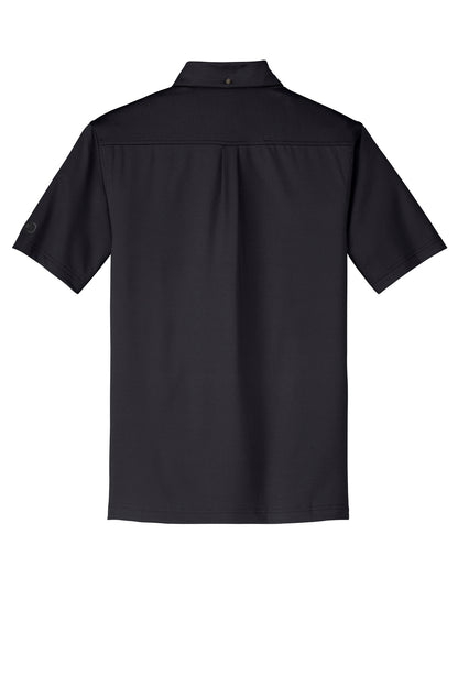 OGIO Gauge Polo - Blacktop - flat back
