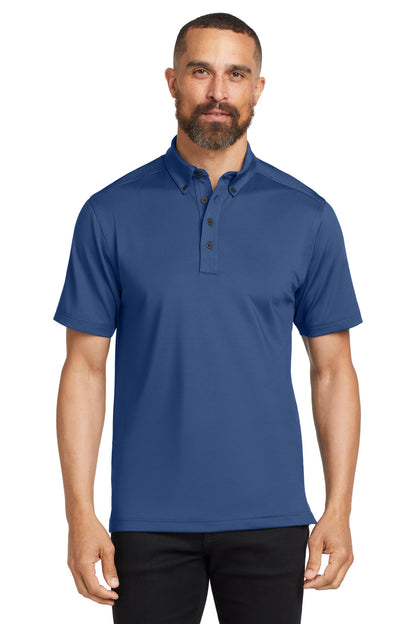 OGIO Gauge Polo - Blue Indigo - front