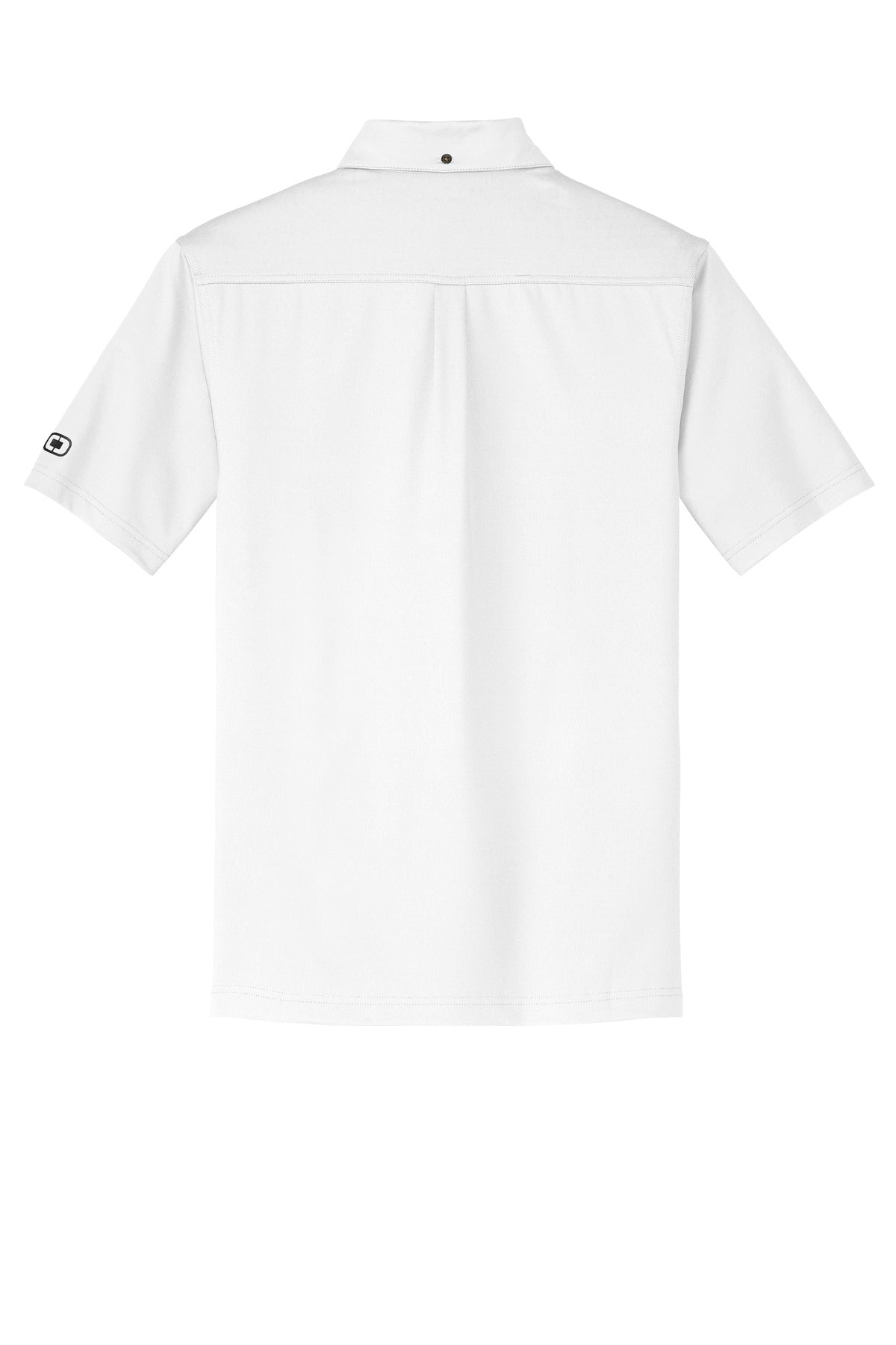 OGIO Gauge Polo - White - flat back
