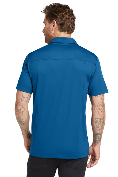 OGIO Framework Polo - Bolt Blue - back
