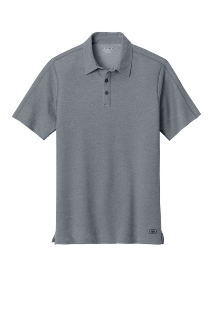 OGIO Onyx Polo - Petrol Grey - flat front
