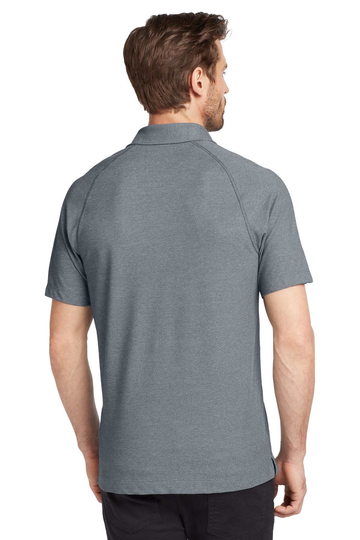 OGIO Onyx Polo - Petrol Grey - back