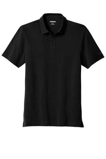 OGIO Limit Polo - Blacktop - flat front