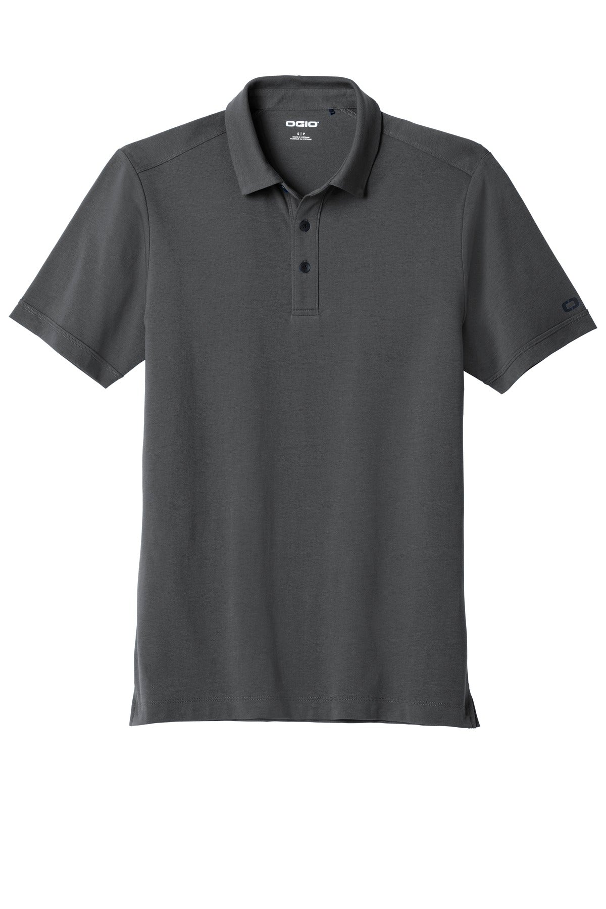 OGIO Limit Polo - Diesel Grey - flat front