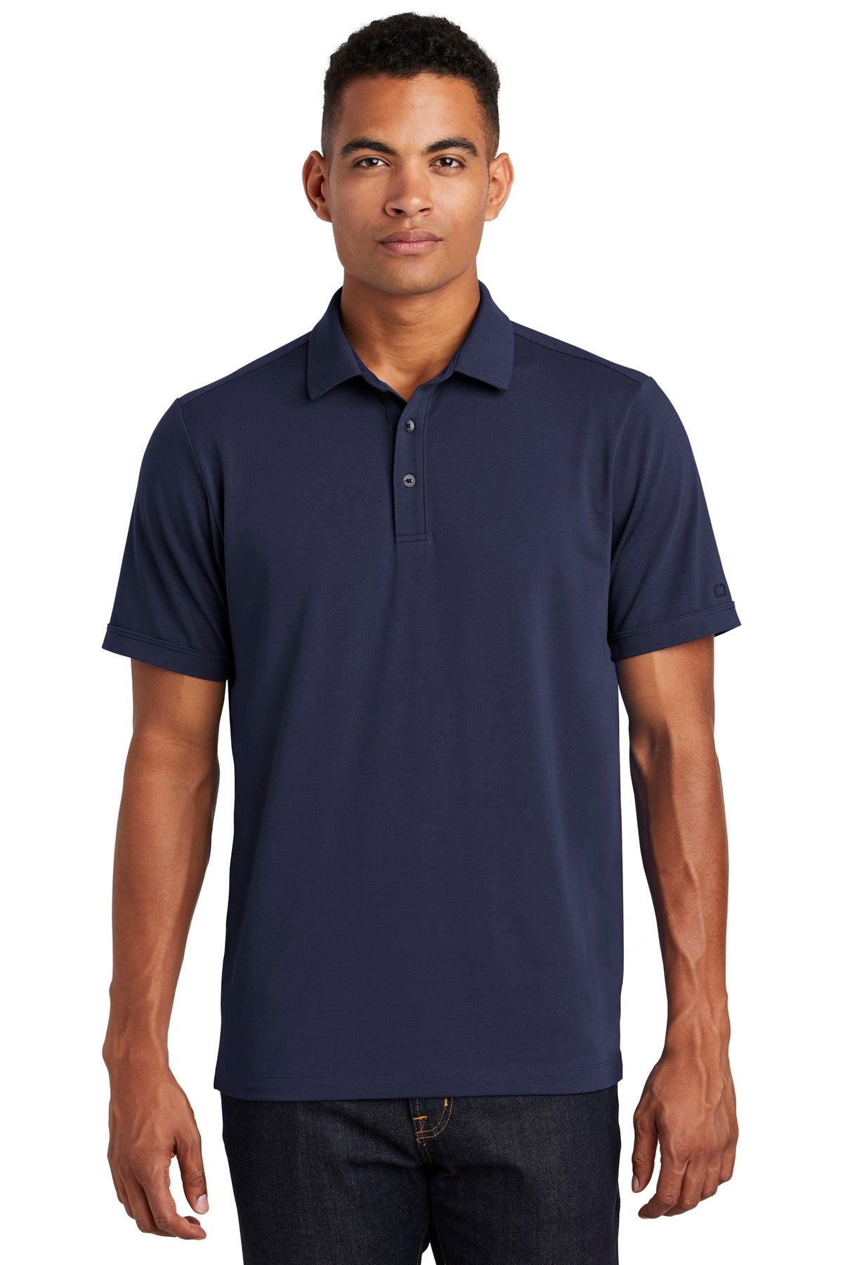 OGIO Limit Polo - Navy - front
