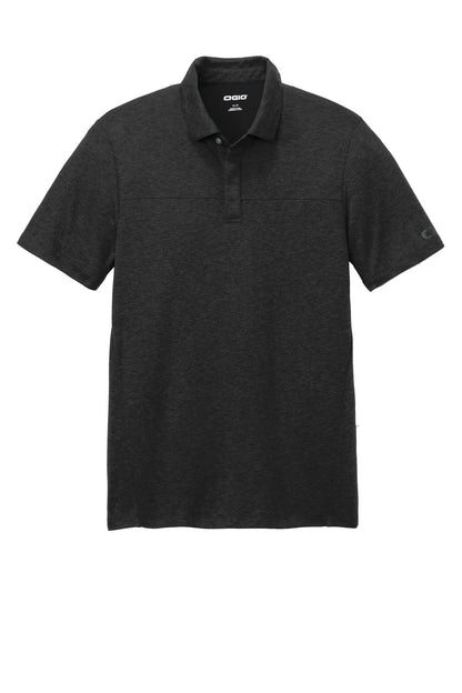 OGIO Command Polo - Blacktop - flat front