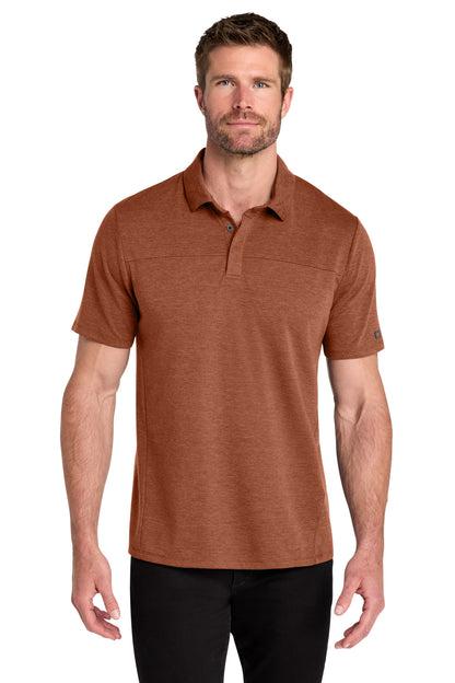 OGIO Command Polo - Deep Rust - front