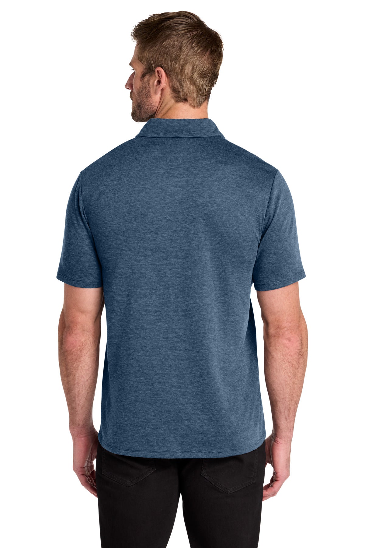 OGIO Command Polo - Spar Blue - back