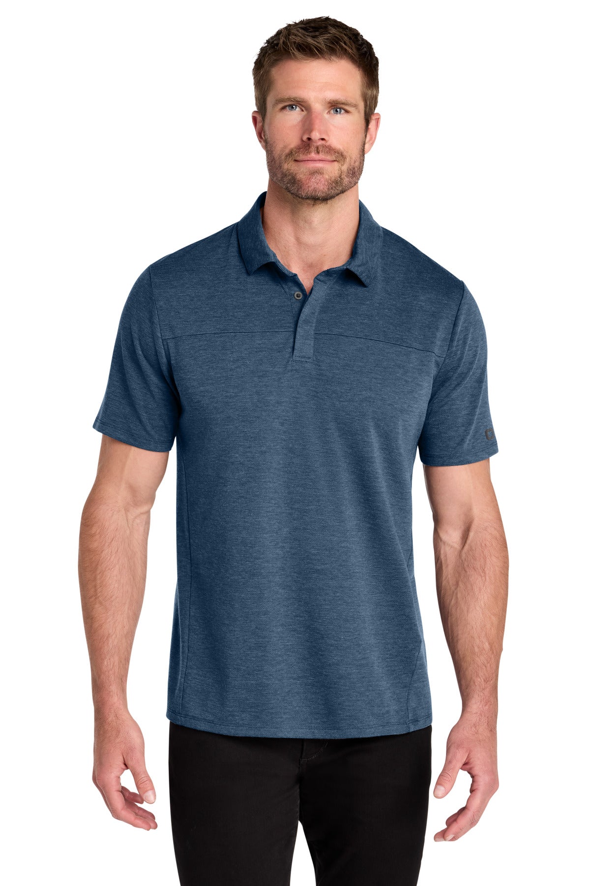 OGIO Command Polo - Spar Blue - front