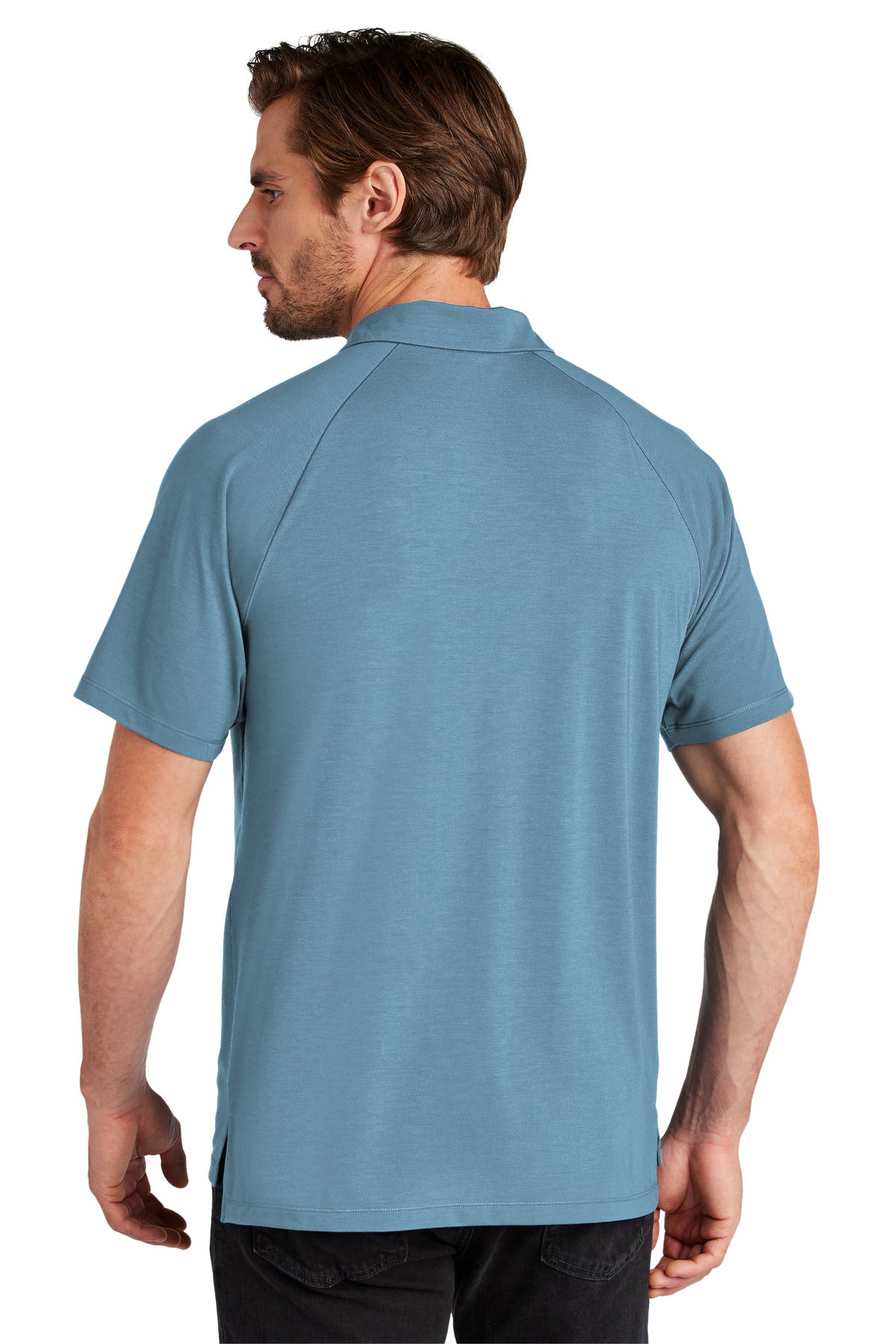 OGIO Motion Polo - Blue Mist - back