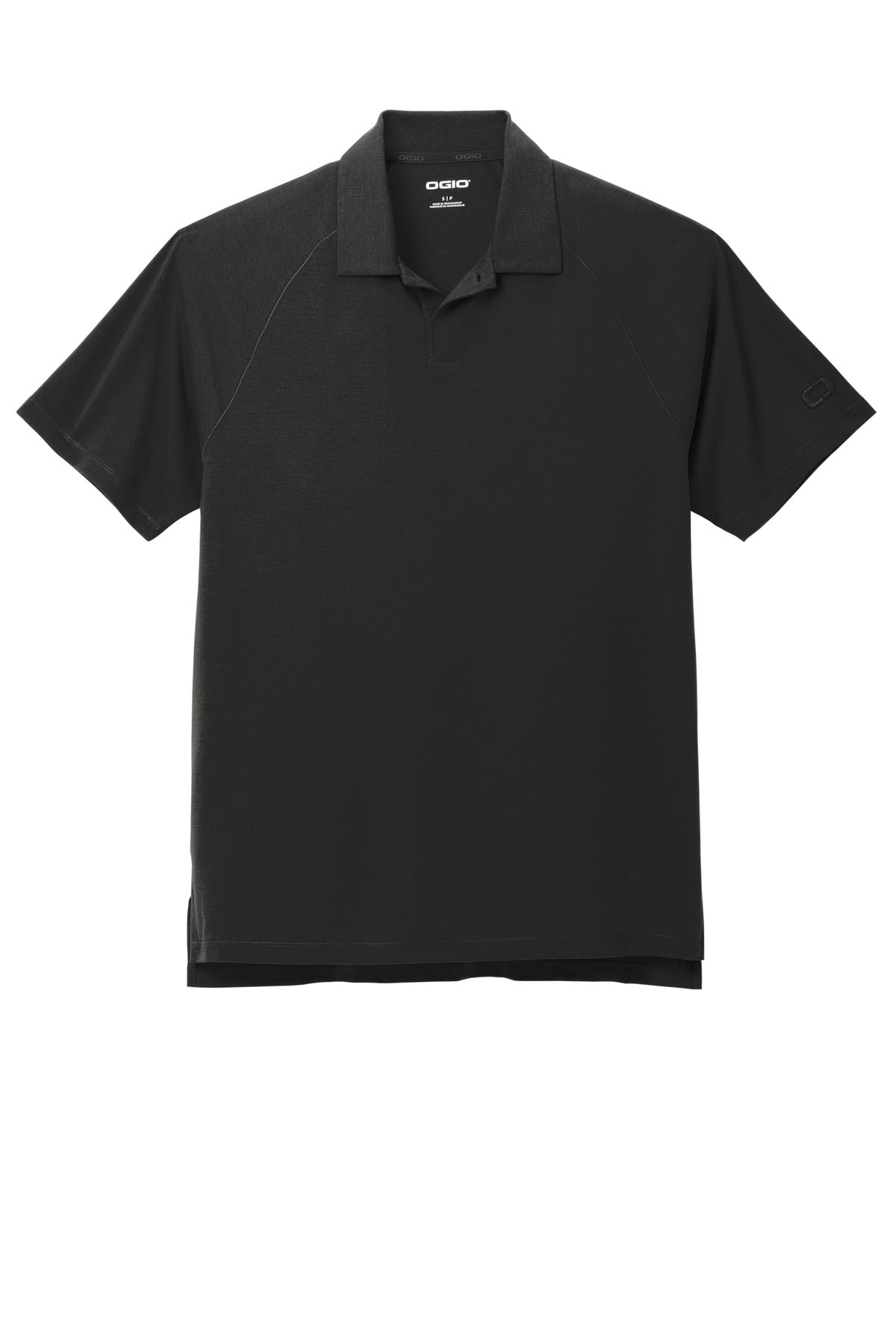 OGIO Motion Polo - Blacktop - flat front