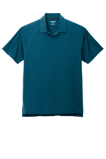 OGIO Motion Polo - Spar Blue - flat front
