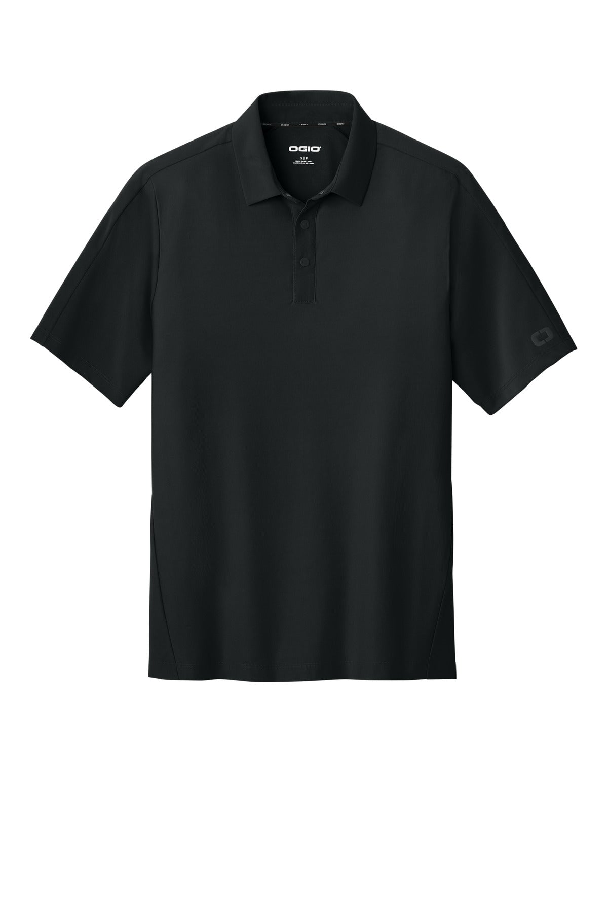 OGIO Envision Polo - Blacktop - flat front