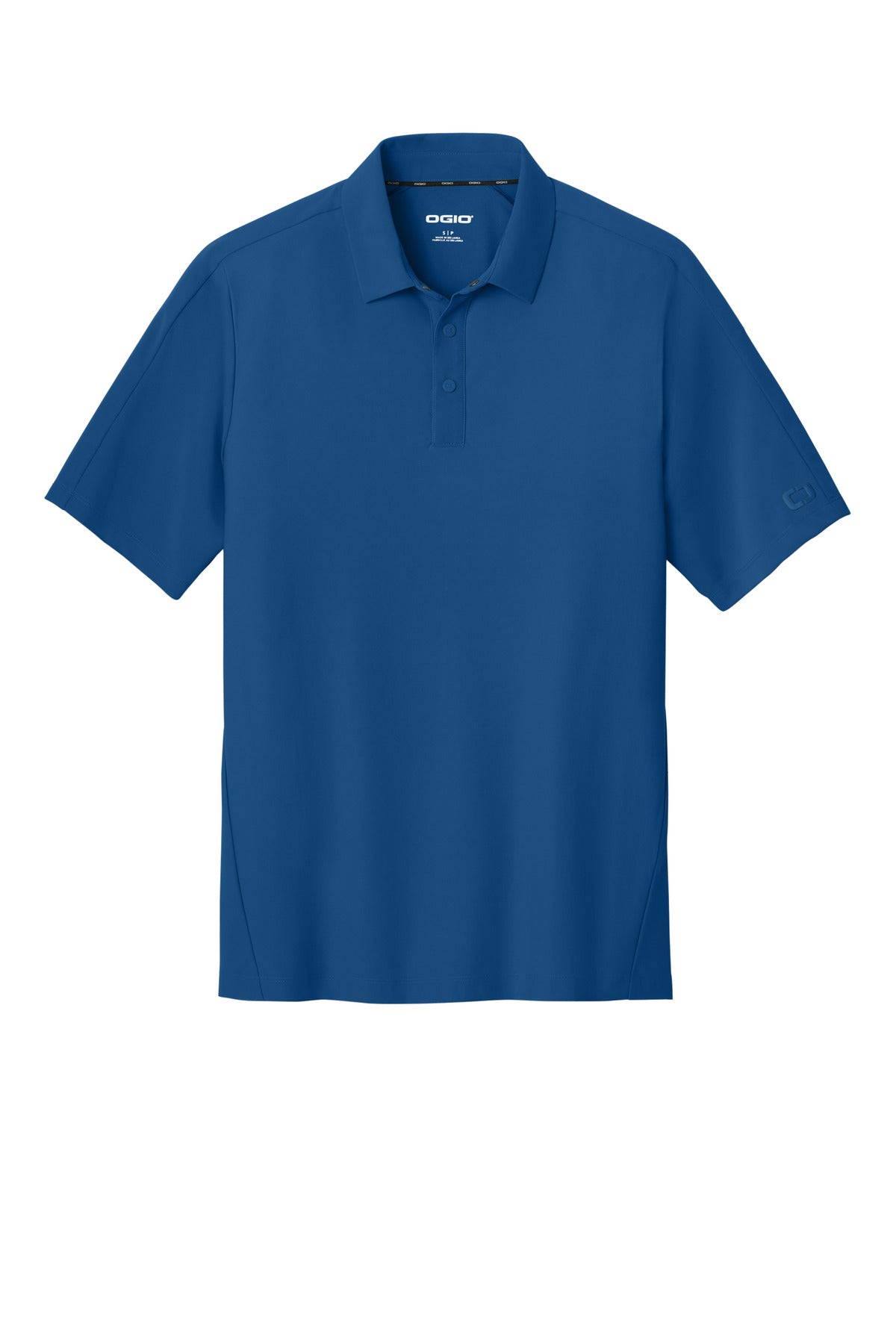 OGIO Envision Polo - Force Blue - flat front