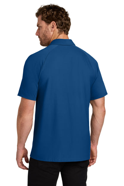 OGIO Envision Polo - Force Blue - back