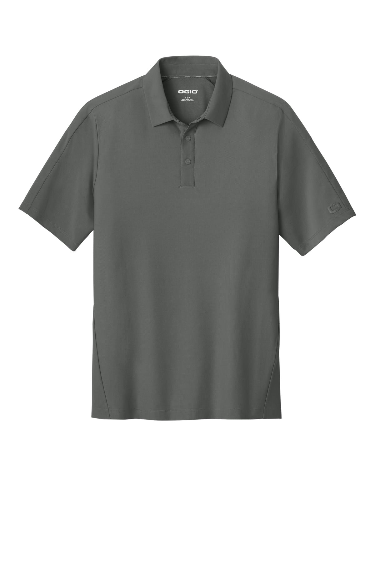 OGIO Envision Polo - Rogue Grey - flat front