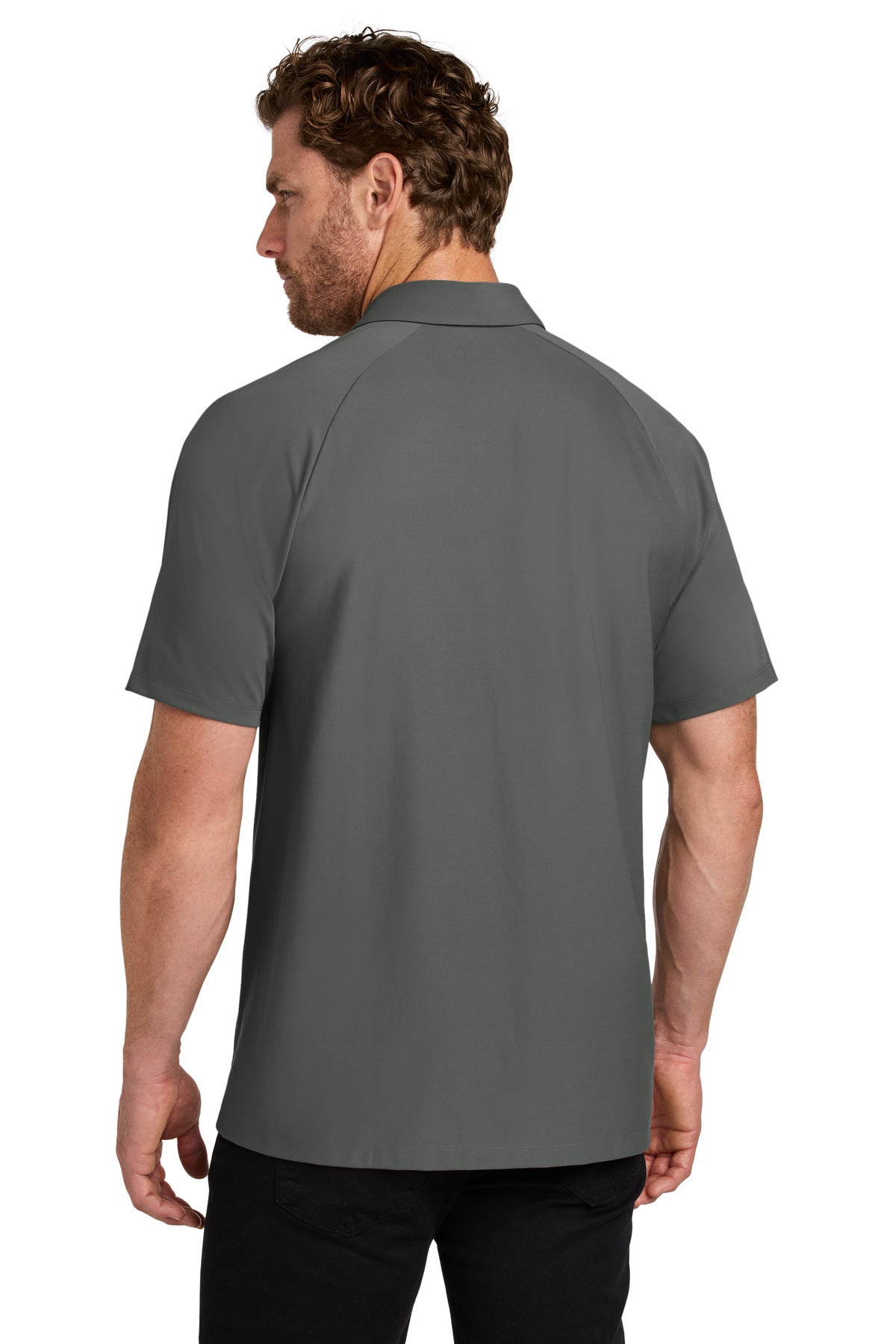 OGIO Envision Polo - Rogue Grey - back