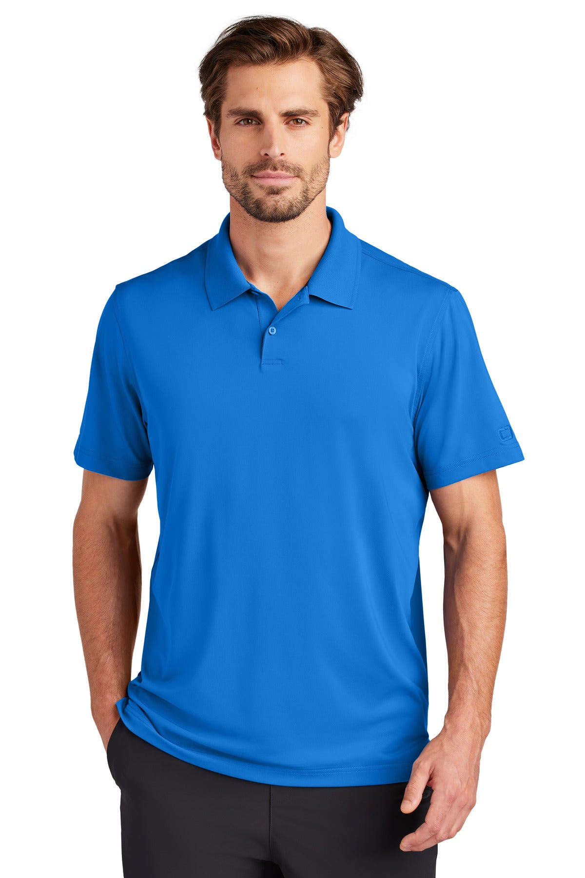 OGIO Regain Polo - Cobalt Blue - front