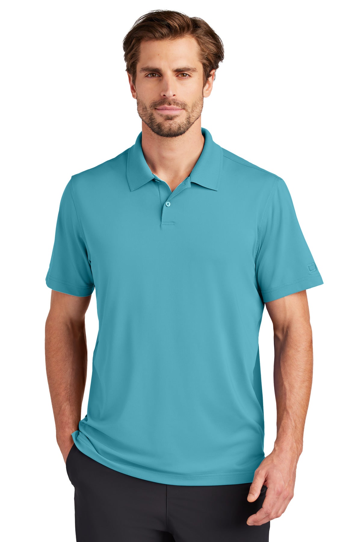 OGIO Regain Polo - Fusion Blue - front