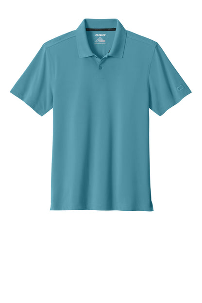 OGIO Regain Polo - Fusion Blue - flat front