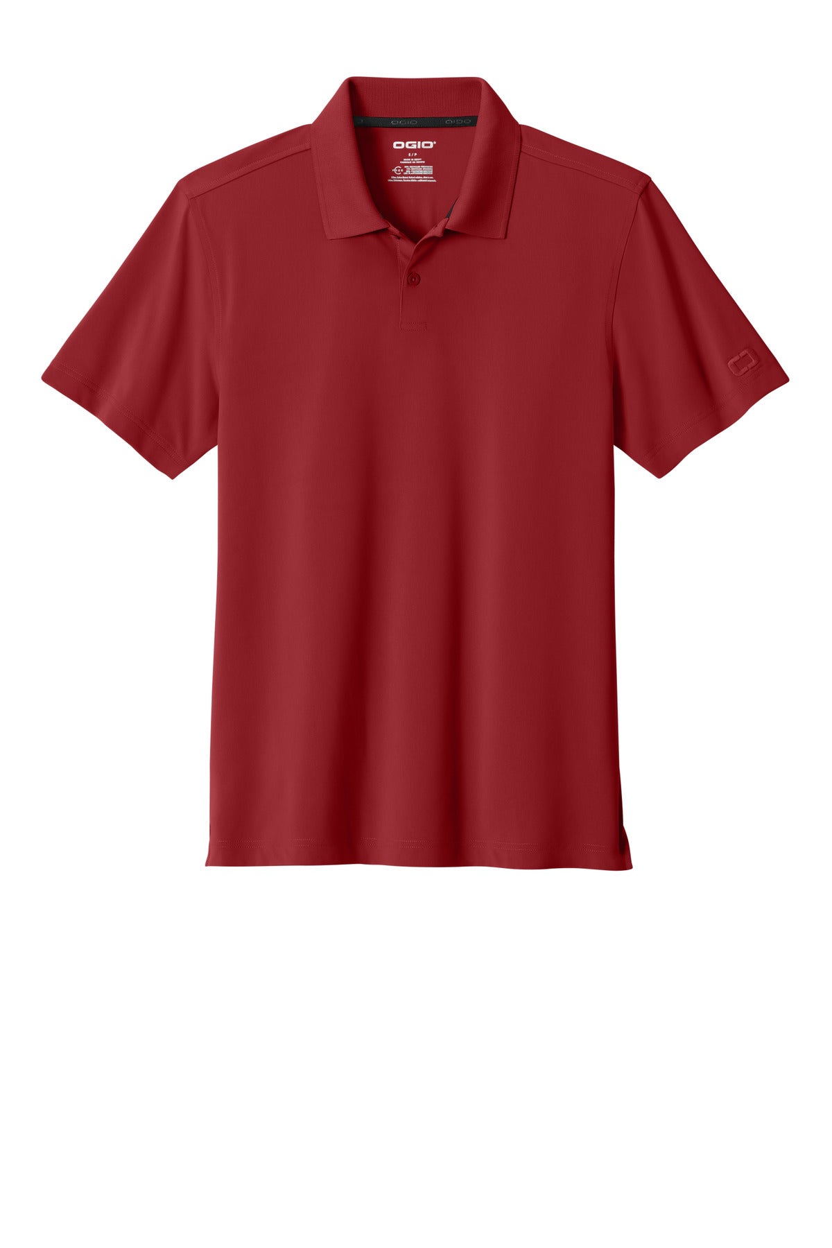 OGIO Regain Polo - Signal Red - flat front