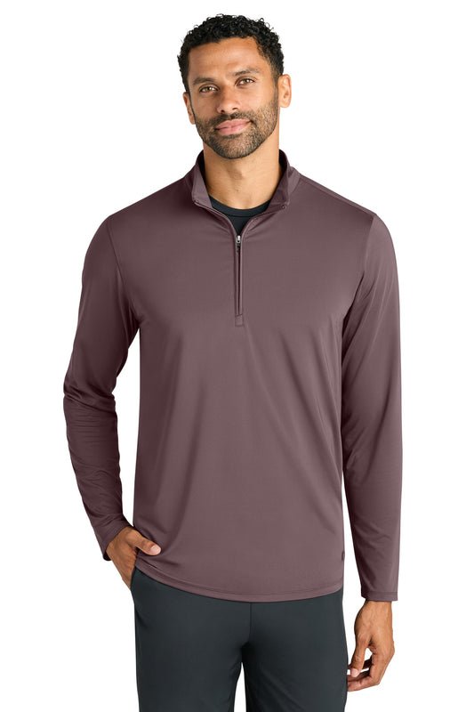 OGIO Regain 1/4-Zip - Ashen Plum - front