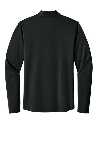 OGIO Regain 1/4-Zip - Blacktop - flat back