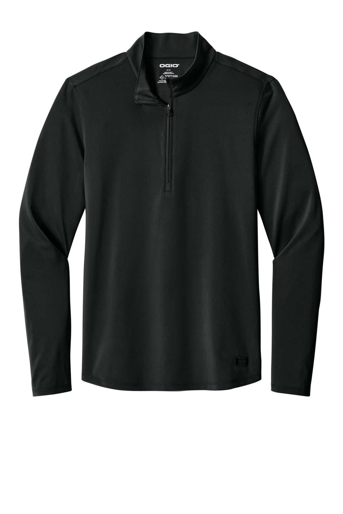 OGIO Regain 1/4-Zip - Blacktop - flat front