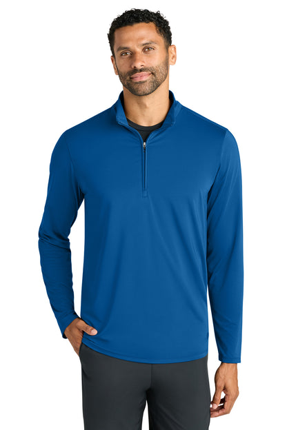 OGIO Regain 1/4-Zip - Cobalt Blue - front