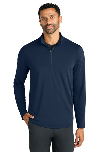 OGIO Regain 1/4-Zip - River Blue Navy - front