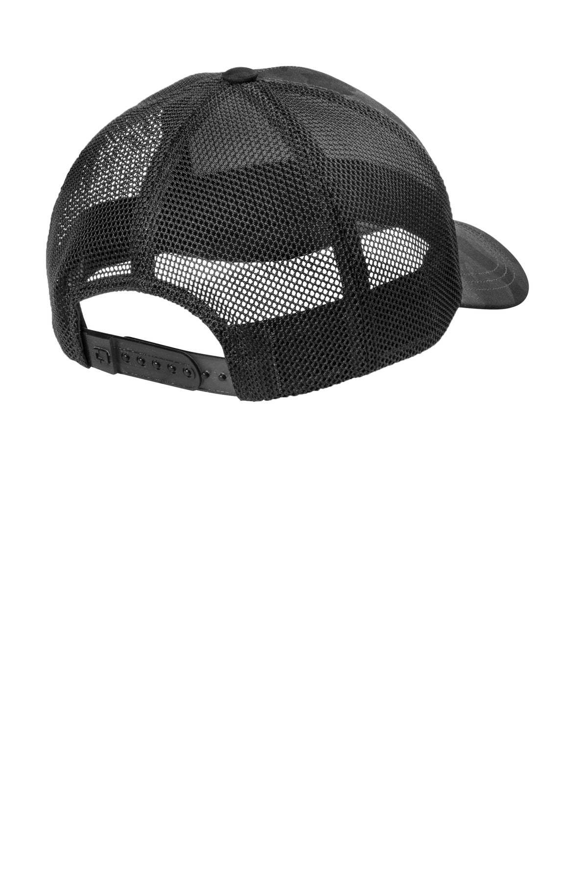 OGIO Fusion Trucker Cap - Black Camo - flat back