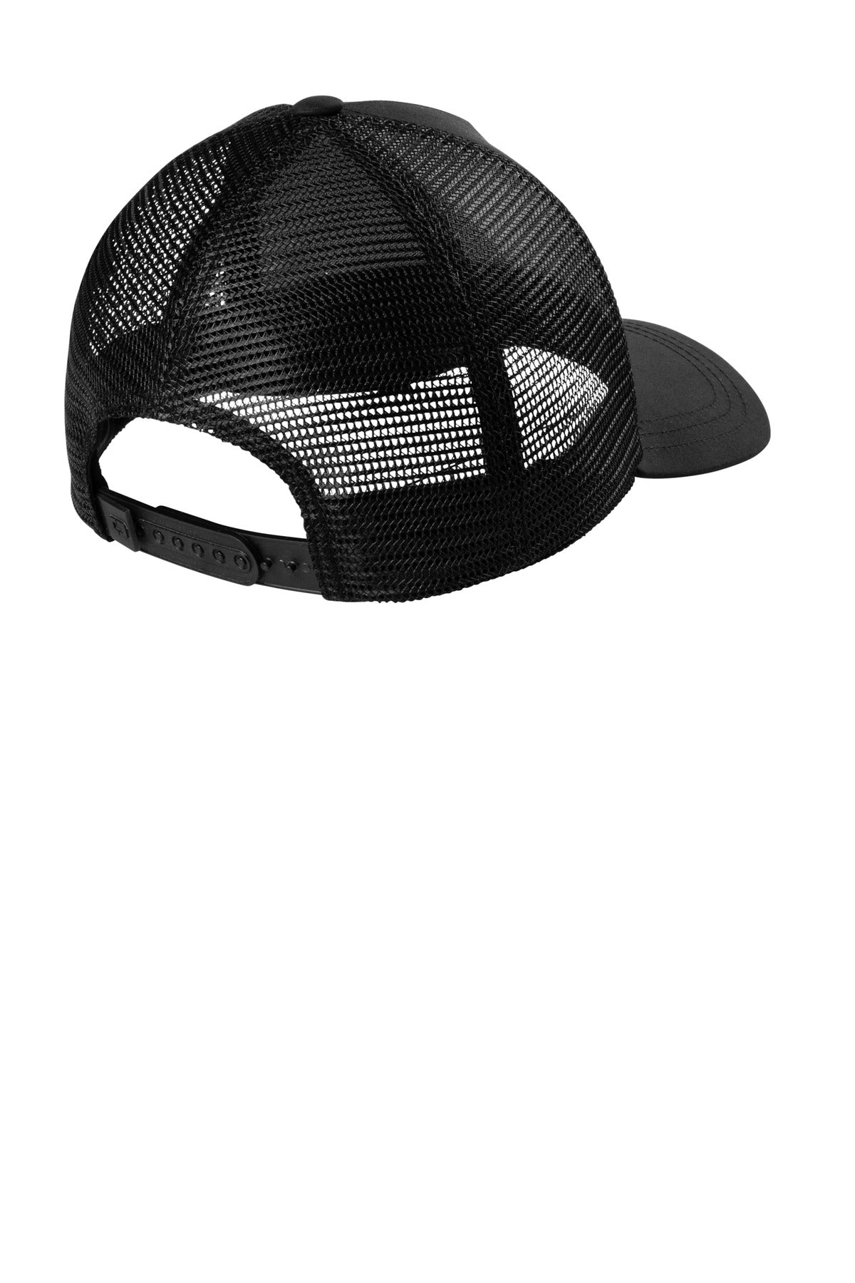 OGIO Fusion Trucker Cap - Blacktop - flat back