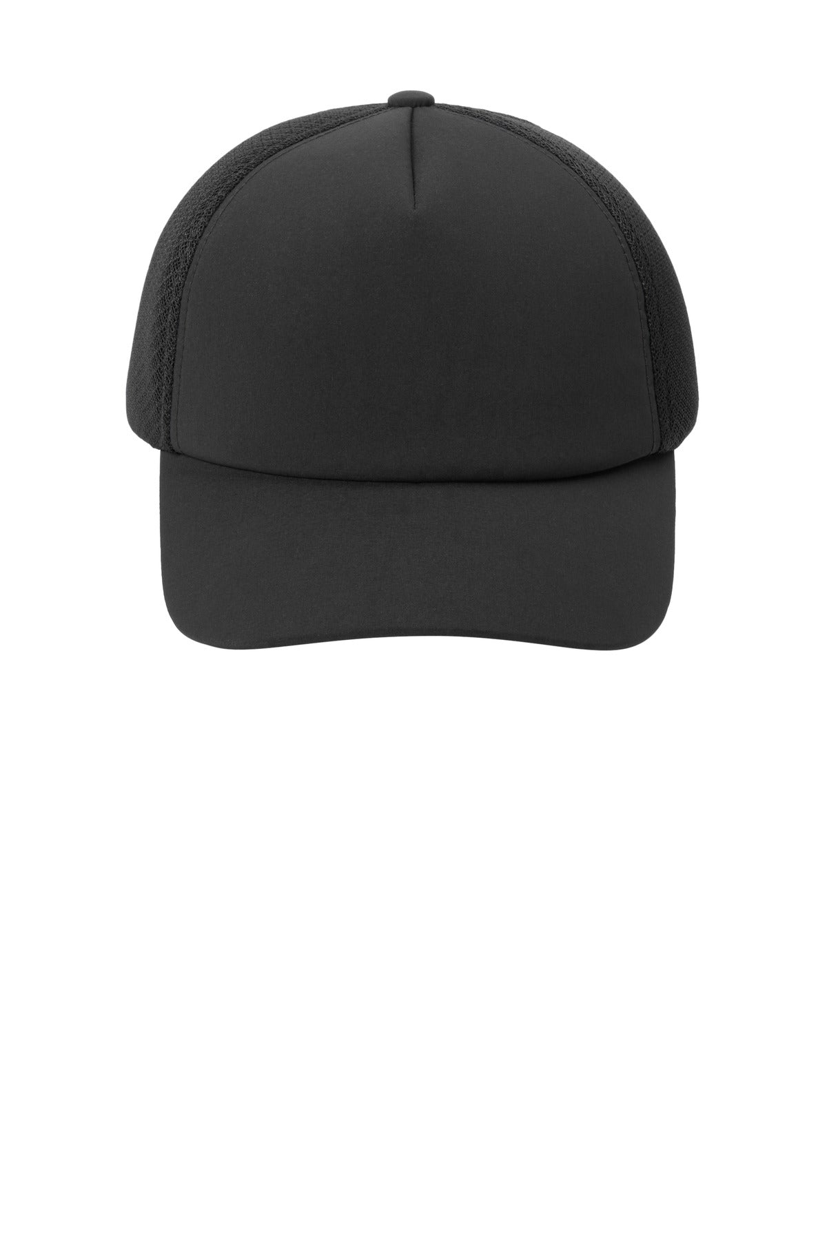 OGIO Foam Trucker - Blacktop/ Blacktop - flat front