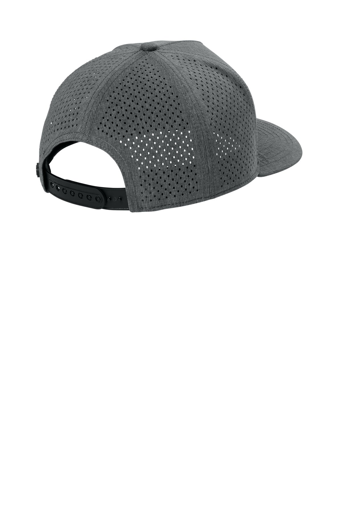 OGIO 5-Panel Performance Cap - Heather Gear Grey - flat back