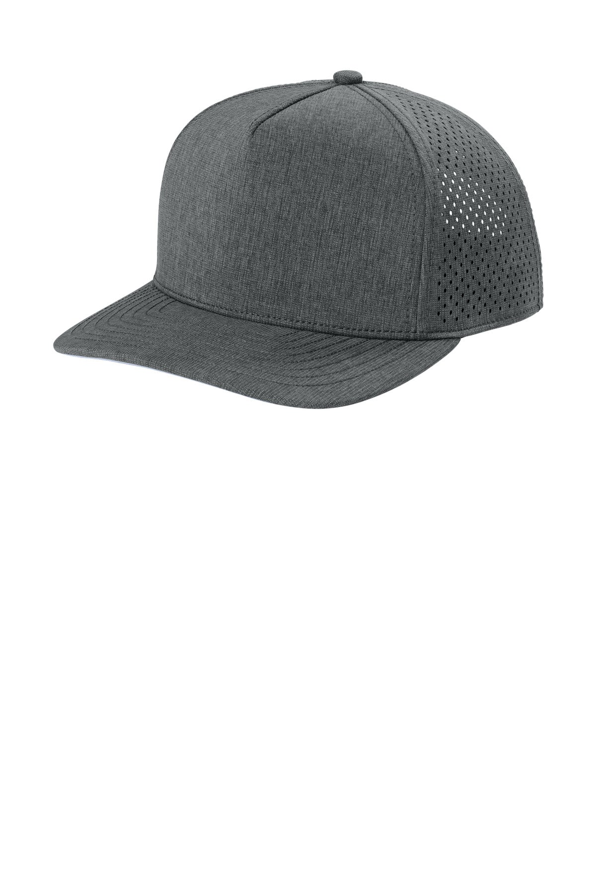 OGIO 5-Panel Performance Cap - Heather Gear Grey - front