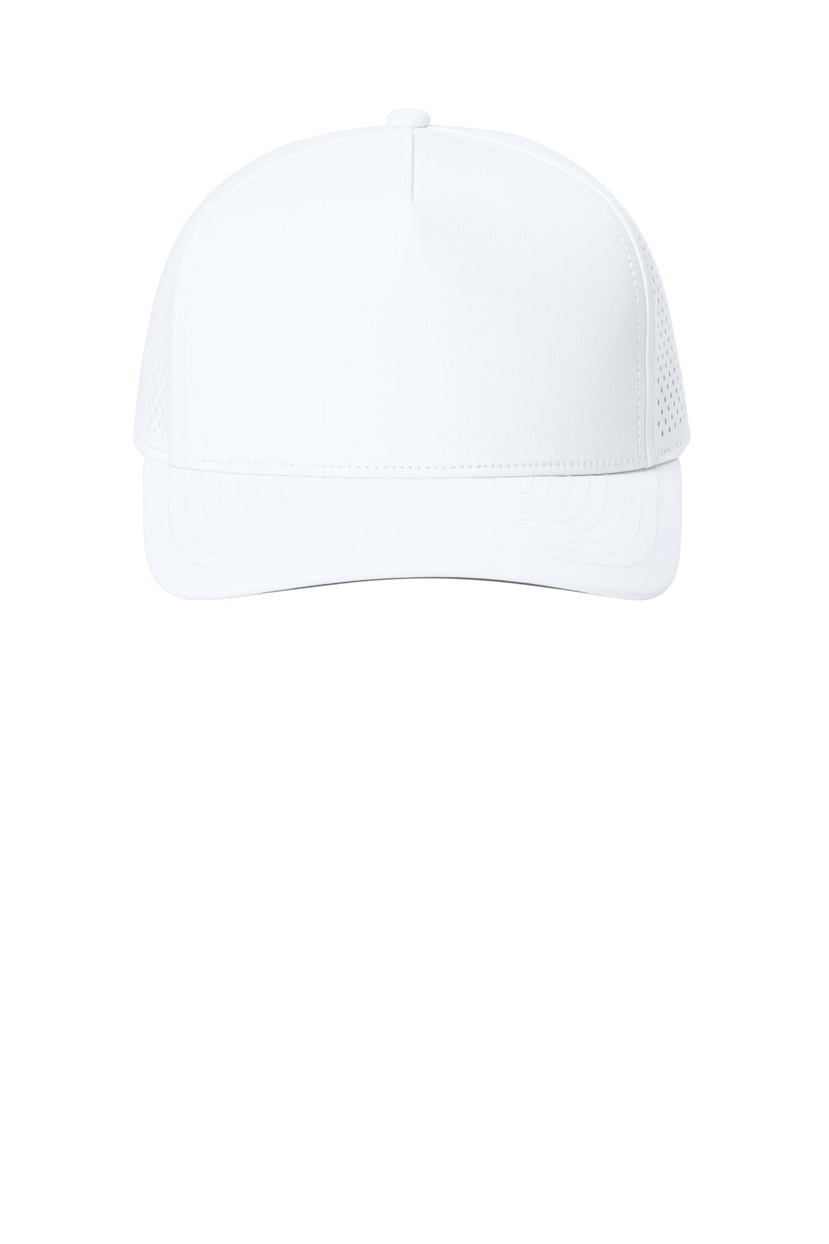 OGIO 5-Panel Performance Cap - White - flat front