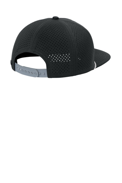 OGIO 5-Panel Rope Performance Cap - Blacktop - flat back